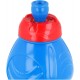 Borraccia Plastica Sonic con Beccuccio Retrattile - 400 ml per Scuola e Sport