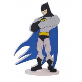 Sagoma Batman Personalizzata in Polistirolo con Nome in 3D, Altezza 70 cm – Decorazione Compleanno