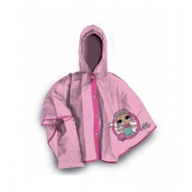 Mantella Poncho Pioggia LOL Surprise Bambina 6-7 Anni - Impermeabile, Antivento, Antipioggia