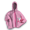 Mantella Poncho Pioggia Unicorno Bambina 5-6 Anni – Impermeabile, Antivento e Antipioggia