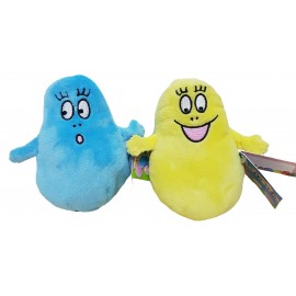 "Peluche Barbapapà Supersoft 12 cm: Pupazzo Morbido che si Trasforma in Cuore