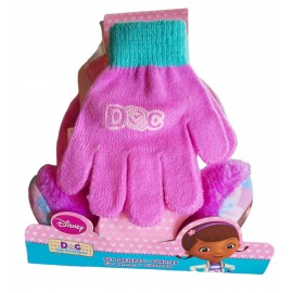 Set Invernale Bambina Dottoressa Peluche – Paraorecchie e Guanti Disney