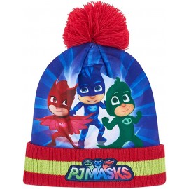 Cappello invernale con Pon Pon PJ Masks - Taglia 54 per Bambini