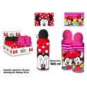 Borraccia in Alluminio Minnie Mouse Disney 500 ml con Beccuccio e Coperchio – Ideale per Scuola e Tempo Libero