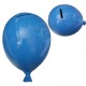 Salvadanaio Palloncino in Ceramica Azzurra - 17x13x12 cm, Perfetto per Risparmiare con Stile!