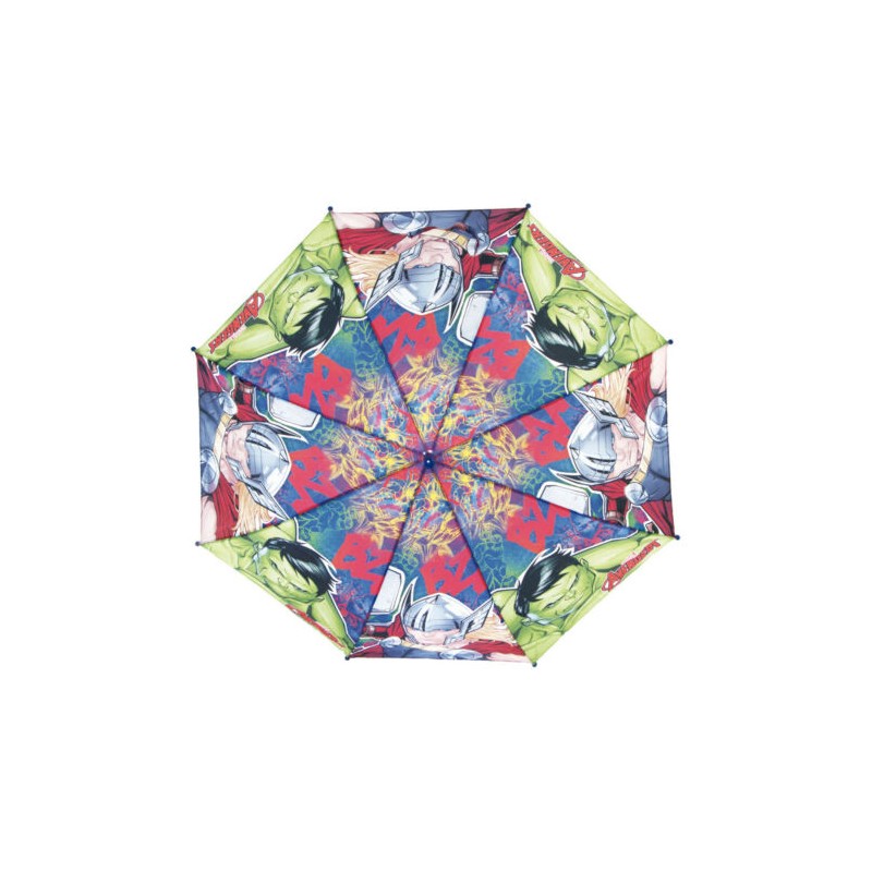 Trade Shop - Ombrello Grande Colore Arcobaleno Protegge Pioggia E Sole  Estate Inverno