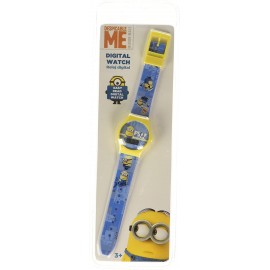 Orologio da Polso Digitale Minions in Confezione Regalo per Bambini