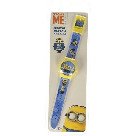 Orologio da Polso Digitale Minions in Confezione Regalo per Bambini