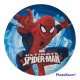 Spiderman Set Colazione 3 Pezzi + Zainetto Trasparente Tazzone Piatto Piano Posate Marvel