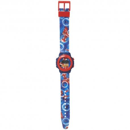 Orologio da polso Digitale Spiderman-Uomo Ragno Marvel in confezione Sagomata regalo Bambini