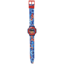 Orologio da Polso Digitale per Bambini Spiderman Marvel - Confezione Sagomata, Lunghezza Totale 22 cm