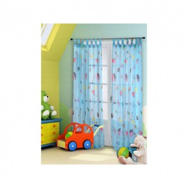 Pannello tenda Principesse Disney per cameretta velata 140x290 cm