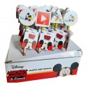 Matite Disney Mickey Mouse con Gomma 3D Sagomata - Expo da 24 pz