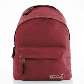 Zaino Americano Be Smart Bordeaux per Scuola, Viaggio e Tempo Libero - 40 cm