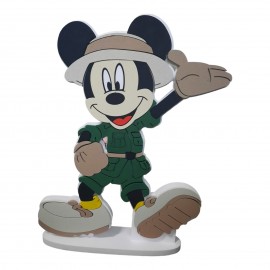 Sagoma Mickey Mouse Personalizzata in Polistirolo con Nome 3D, Altezza 70 cm – Decorazione per Compleanni e Feste