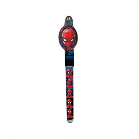 Penna con clip Spiderman. Ideale anche come regalino fine festa per compleanno