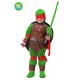 Costume di Carnevale Tartaruga Ninja con Muscoli per Bambini - Completo di Accessori Ninja, Taglie 3° e 4°