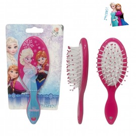 Spazzola per Capelli Bambina Disney Frozen | Anna ed Elsa | Dimensioni 17x6,5 cm | Accessori per Acconciature