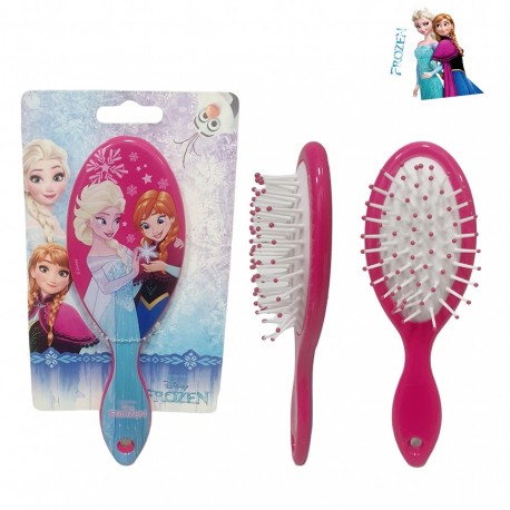  Spazzola per Capelli Bambina Disney Frozen | Anna ed Elsa | Dimensioni 17x6,5 cm | Accessori per Acconciature