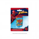 TEMPERAMATITE SPIDERMAN  MARVEL OVALE CON 2 FORI IN PLASTICA  CM 7 UOMO RAGNO BAMBINO