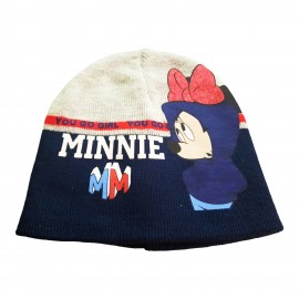 Cappello Invernale Disney Minnie Bambina, Taglia 54 – Cappellino Caldo e Morbido in Acrilico, Idea Regalo Originale