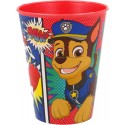 Bicchiere in Plastica Paw Patrol Poliziotto 260 ml - Supereroi per Bambini, Scuola e Tempo Libero