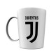 Tazza in plastica con manico microonde Juventus Mug 350ml Prodotto Ufficiale Bianco Nero Scuola e Tempo Libero