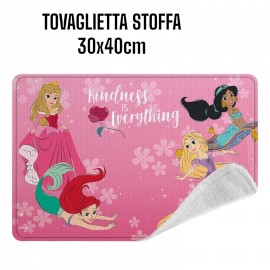 Tovaglietta in Tessuto Principesse Disney - Lavabile e Resistente al Calore, 40 x 30 cm