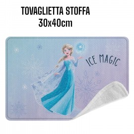 Tovaglietta in Tessuto Frozen Disney - Lavabile e Resistente al Calore - 40x30 cm