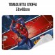 Tovaglietta Spiderman Marvel in Tessuto - 40 x 30 cm, Lavabile e Resistente al Calore