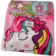 Asciugamano Poncho con Cappuccio Disney Unicorno Bambina 100x50cm