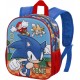 Zaino Prescolare 3D Sonic Pixar per Asilo e Materna - Borsa Scuola 32cm