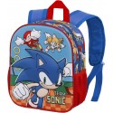 Zaino Prescolare 3D Sonic Pixar per Asilo e Materna - Borsa Scuola 32cm