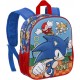 Zaino Prescolare 3D Sonic Pixar per Asilo e Materna - Borsa Scuola 32cm