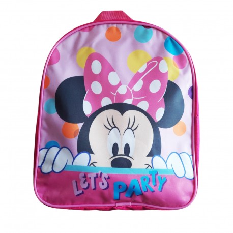 Zaino Asilo e Materna Minnie Disney - Zainetto Scuola e Tempo Libero 30 cm