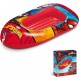 Spiderman Boat Canotto con base gonfiabile Marvel per Bambini, Misura 112 cm