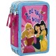 Astuccio Scuola Multiscomparto 44 Pz. Principesse Disney con 3 Zip - Aurora, Belle, Mulan