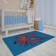 Tappeto Antiscivolo per Cameretta Bambini Spiderman 80x120 cm - Resistente e Facile da Pulire