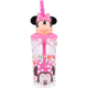 Bicchiere con cannuccia ripiegabile Minnie Disney personaggio 3D Bpa Free 360 ml Bambina