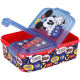 Portapranzo Multiscomparto Mickey-Topolino Disney - Contenitore per Merenda 18 x 13,5 x 5,5 cm