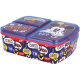 Portapranzo Multiscomparto Mickey-Topolino Disney - Contenitore per Merenda 18 x 13,5 x 5,5 cm