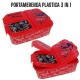 Portapranzo Contenitore Multiscomparto Spiderman Marvel - 18 x 13,5 x 5,5 cm