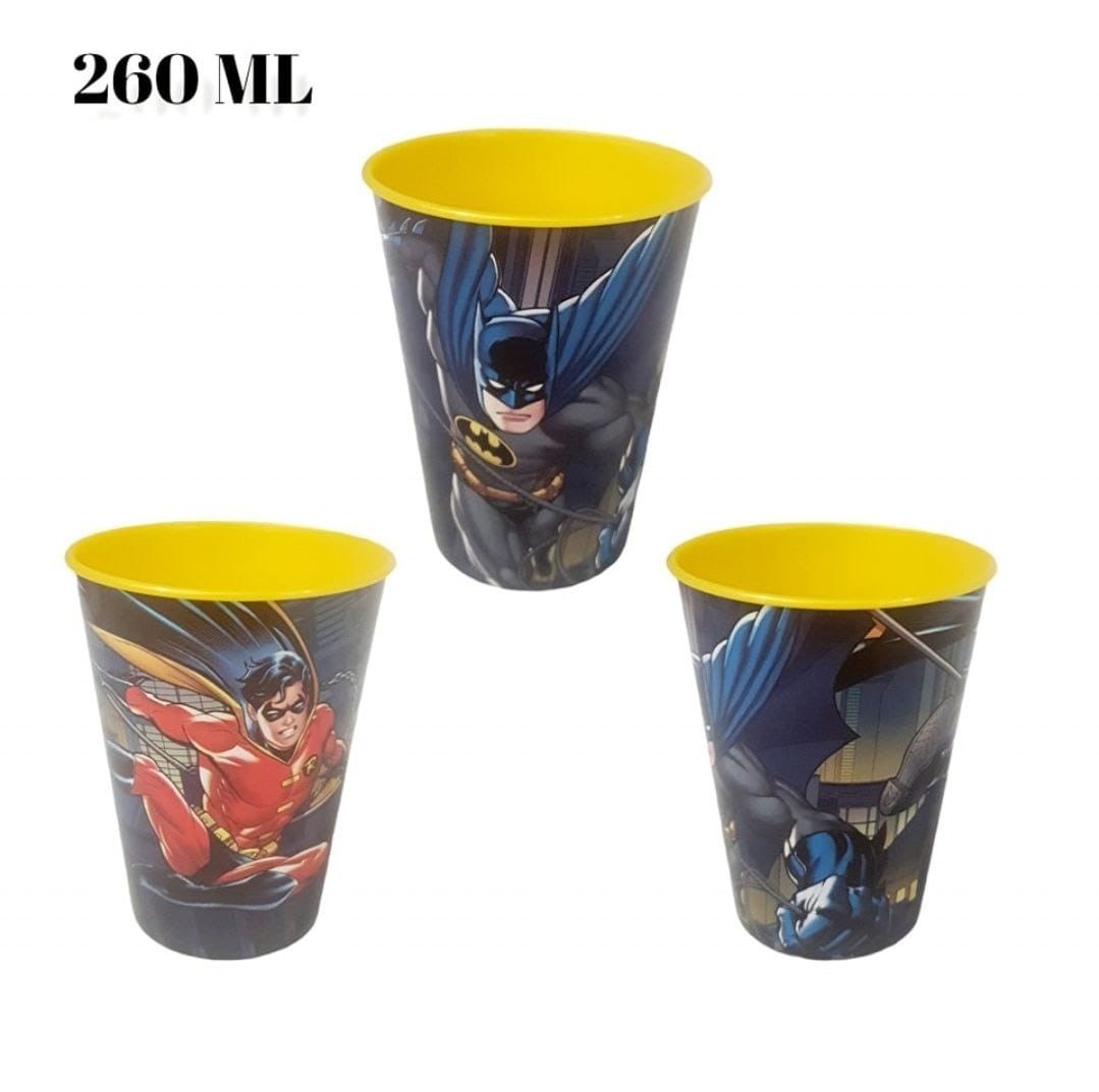 TAZZA BATMAN LOGO IN PLASTICA 350 ML