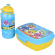 Set Borraccia da 400 ml e Sandwich Box Porta merenda per bambina in plastica Baby Shark Disney