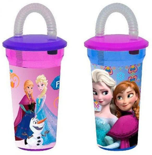 Set cancelleria e bicchiere con cannuccia Principesse Disney, Disney Store