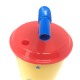  Bicchiere con Cannuccia Bing il Coniglietto Disney - 430ml - Ideale per Scuola e Tempo Libero"