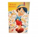 Biglietto Augurale Pinocchio con Grillo Parlante - Perfetto per Compleanno, Nascita e Battesimo!"