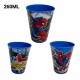 Set Scuola Asilo 5 pz Spiderman Marvel con Zaino 3D LED - Borraccia, Bicchiere, Portamerenda e Tovaglietta