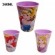 Set Scuola Asilo 5 Pezzi - Principesse Disney Completo con Zaino 3D con LED, Borraccia, Bicchiere, Portamerenda e Tovaglietta