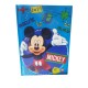 Diario Scuola 10 Mesi Mickey Mouse - Copertina Imbottita, Quadretti, Ufficiale Disney"